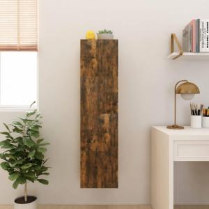 vidaXL vidaXL Wiszące szafki TV, 4 szt., przydymiony dąb, 30,5x30x30 cm 3