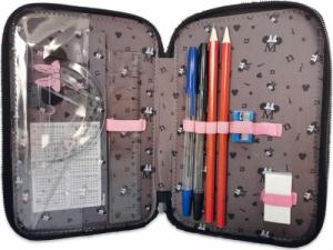 Paso Paso Tornister Plecak, worek na buty Premium, bidon, piórnik, śniadaniówka Myszka Minnie 9