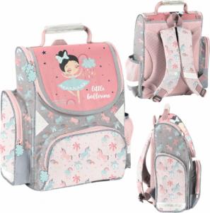 Paso Tornister, worek na buty, piórnik z wyp, bidon, śniadaniówka i portfel Mała baletnica 17