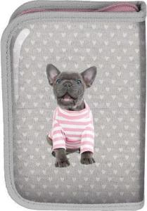 Paso Paso Zestaw szkolny, Młodzieżowy plecak, tornister + Bidon, Śniadaniówka i Piórnik z wyposażeniem z pieskiem 7