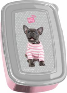 Paso Paso Zestaw szkolny, Młodzieżowy plecak, tornister + Bidon, Śniadaniówka i Piórnik z wyposażeniem z pieskiem 9