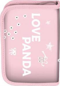 Paso Zestaw szkolny tornister, piórnik, worek na buty, bidon i śniadaniówka Love Panda 9