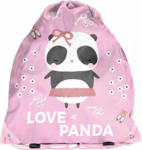 Paso Zestaw Love Panda Tornister, worek gimnastyczny i piórnik z wyposażeniem 10