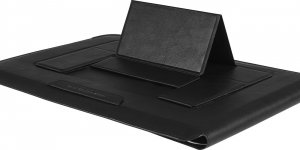 Etui Nillkin Nillkin 3w1 pokrowiec na MacBooka 14`` etui torba na laptopa podstawka podkładka pod mysz czarno-biały 6