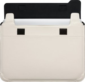 Etui Nillkin Nillkin 2w1 pokrowiec na MacBooka 14`` etui torba na laptopa podstawka czarno-biały 2