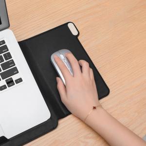 Etui Nillkin Nillkin 3w1 pokrowiec na MacBooka 14'' etui torba na laptopa podstawka podkładka pod mysz czarno-biały 3