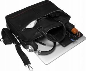 Torba Pierre Cardin 15'' (28008 NERO-COGNAC) 4