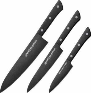 Samura Samura Shadow zestaw 3 noży Chef paring utility 1