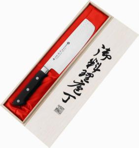 Satake Satake Noushu Nóż Nakiri 16cm w drewnianym pudełku 1