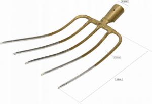 Kotarbau WIDŁY 5 ZĘBNE GOSPODARCZE KOMPOSTU KOPANIA TRAWY 2