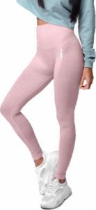Boco Wear Damskie leginsy Boco Wear Coral Cloud Melange Shape Push Up - Kolor Jasny różowy, Rozmiar XS/S 1