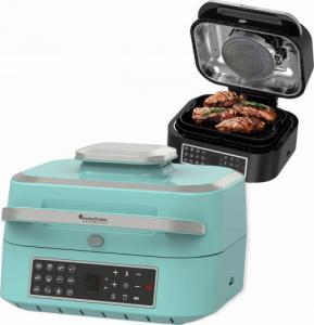 Grill elektryczny TurboTronic Grill elektryczny TurboTronic frytownica air fryer 1800w 5,5L Turkusowy 2