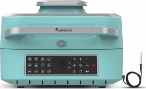 Grill elektryczny TurboTronic Grill elektryczny TurboTronic frytownica air fryer 1800w 5,5L Turkusowy 9