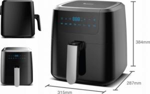 Frytkownica beztłuszczowa TurboTronic 5L 1400W 6