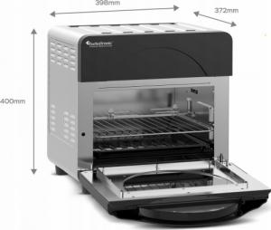 Mini piekarnik TurboTronic Piekarnik grill frytkownica beztłuszczowa TurboTronic poj. 21L 3w1 1900W 15