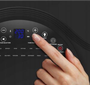 Mini piekarnik TurboTronic Piekarnik grill frytkownica beztłuszczowa TurboTronic poj. 21L 3w1 1900W 7