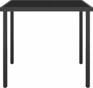 vidaXL vidaXL 3-częściowy zestaw mebli ogrodowych, stalowy 5