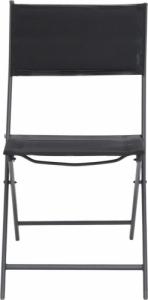 vidaXL vidaXL 3-częściowy zestaw mebli ogrodowych, stalowy 7