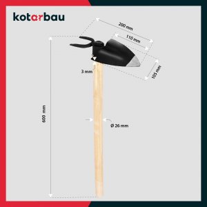 Kotarbau MOTYKA KUTA GRACA SERCOWA WIDEŁKAMI PAZURKAMI 75 6