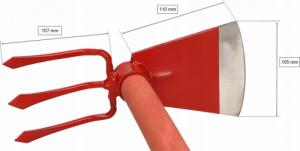 Kotarbau MOTYKA KUTA GRACA TRAPEZ WIDEŁKAMI PAZURKAMI 105 2