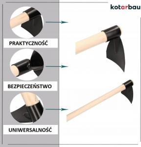Kotarbau MOTYKA SERCOWA KUTA SERCE GRACA KOPANIA 130 MM 3