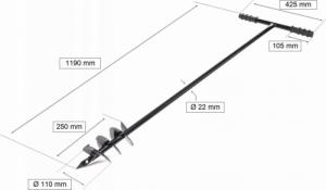 Kotarbau ŚWIDER RĘCZNY GLEBY ZIEMI 110 WIERTNICA DOŁOWNIK 2