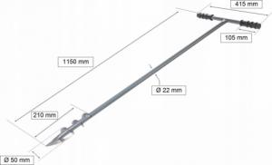 Kotarbau ŚWIDER RĘCZNY GLEBY ZIEMI 50 WIERTNICA DOŁOWNIK 2