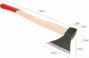 Kotarbau SIEKIERA KUTA 1,25 KG DO ŁUPANIA SIKIERA TOPOREK 2