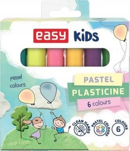 Easy Stationery Plastelina COL-006-P 6 kolorów EASY 1