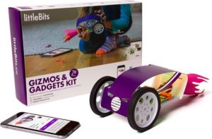 LittleBits Gizmos & Gadgets Kit, 2nd Edition - edukacyjny zestaw klocków elektronicznych dla dzieci 1
