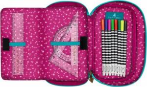 Piórnik Santoro Rozkładany 4-Częściowy Piórnik z Wyposażeniem 2