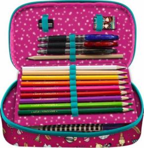 Piórnik Santoro Rozkładany 4-Częściowy Piórnik z Wyposażeniem 3