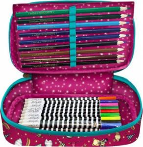 Piórnik Santoro Rozkładany 4-Częściowy Piórnik z Wyposażeniem 4