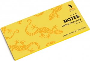 Panta Plast Notes elektrostatyczny żółty 100 karteczek 1