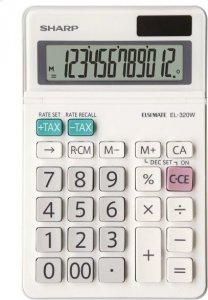Kalkulator Sharp Kalkulator biurowy Sharp 9x15cm 1
