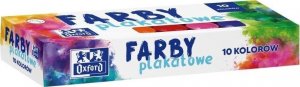 Oxford Farby plakatowe Oxford 10 kolorów 20ml 1