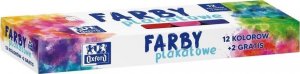 Oxford Farby plakatowe Oxford 12+2 kolory 20ml 1