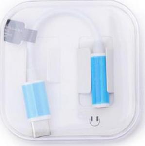 Adapter USB Babaco USB-C - Jack 3.5mm Biały  (5903396124341) 2