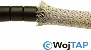 Organizer Techflex Oplot na kabel Stalowy STAINLESS STEEL XC śr. 3 mm 5