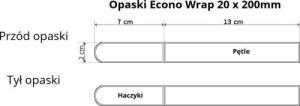 Organizer Wojtap Opaski rzepowe ECONO* WRAP 20x200 mm, 10 szt. 6