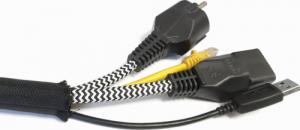 JDD TECH Oplot samozamykający tkany 10mm Czarny (SCS-010) 2