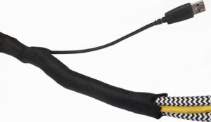 JDD TECH Oplot samozamykający tkany 10mm Czarny (SCS-010) 4