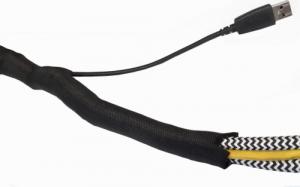 JDD TECH Oplot samozamykający tkany 32mm Czarny (SCS-032) 4