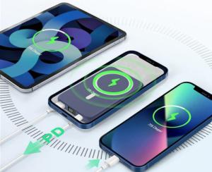 Powerbank Lichip LED Magsafe 10000mAh Granatowy 2