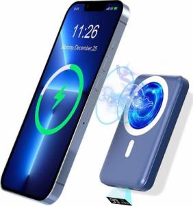 Powerbank Lichip LED Magsafe 10000mAh Granatowy 5