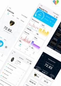 Smartwatch Active Band HW13 Różowy 8