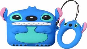 GEL ETUI AIRPODS 3 4 SŁUCHAWKI POKROWIEC BAJKA STITCH 1