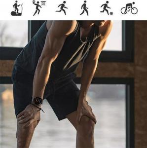 Smartwatch Active Band HK8 Pro Czarno-brązowy 13