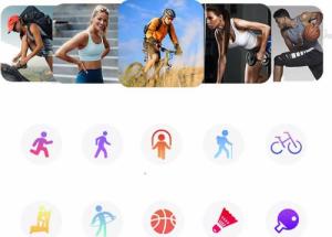 Smartwatch Active Band DD54 Brązowy 5