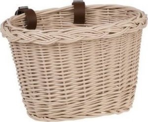 WickerPL AKCESORIA ROWEROWE KOSZ NA ROWER DZIECIĘCY W KOLORZE beżowym 27X22 H17 CM 4